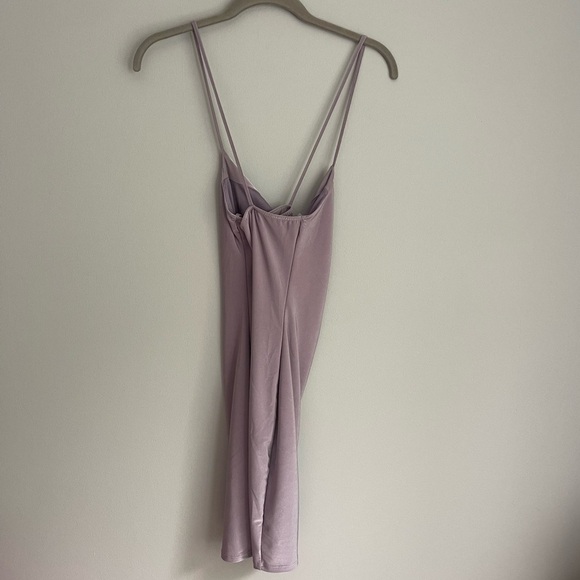 Misty Rose Lavender Bodycon Dress - Picture 2 of 3